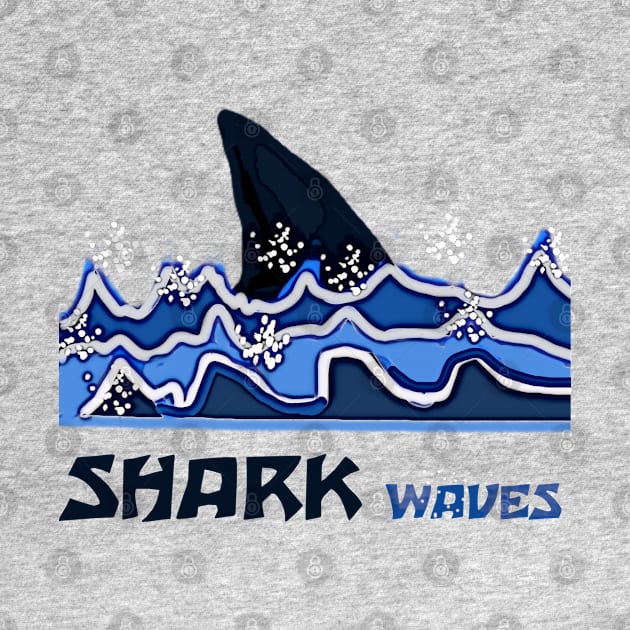 SHARK WAVES DESIGN by sell stuff cheap